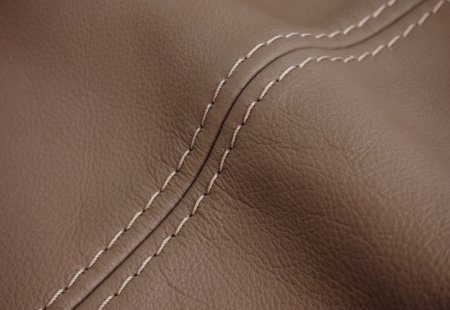 Lightly pigmented semi aniline leather